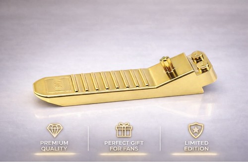 Lego chrome gold plated brick - chrome,