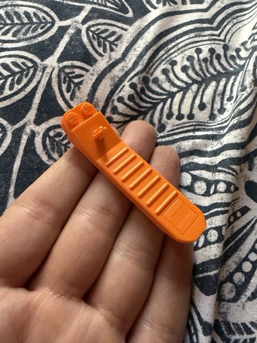 Genuine lego orange brick - genuine,