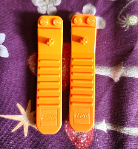 Lego orange brick separator - orange,