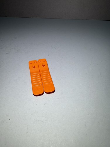 Lego used orange brick - 2x,